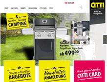 Tablet Screenshot of cittimarkt.de